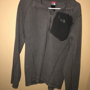 Grey North Face Men’s Pullover